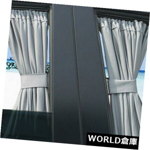 USToCU[ 1yA50 * 47Z`O[߉\ȎԂ̑bVX^CJ[euvTVF[hoCU[ 1 Pair 50*47cm Gray Adjustable Car Window Mesh Style Curtain UV Sunshade Visor
