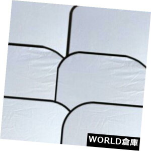 USToCU[ 6{Ԃ̃CeAEBhETVF[htH[htV[htgKXoCU[ubNJo[ 6pcs Car Interior Window Sun Shade Fold Full Shield Windshield Visor Block Cover
