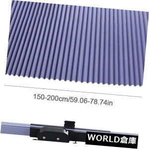 USToCU[ 65cmԂ̃tgKX̎O̓悯̓悯̕ی쑕u 65cmCar Windshield Automatic Extension Front Window Sunshade Sun Visor Protector