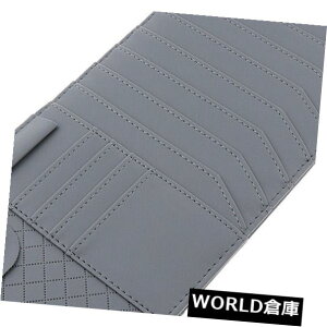 USToCU[ PUU[O[CDtH_ToCU[DVDfBXNobOJ[ANZT[ PU Leather Gray CD Folder Sun Visor DVD Disk Bag Car Accessories