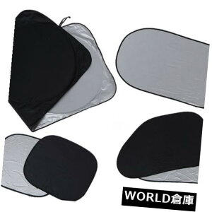 USToCU[ 6{܂肽݋⃁bLˎԂ̑TVF[hoCU[V[hJo[L7N3 6Pcs Folding Silvering Reflective Car Window Sun Shade Visor Shield Cover L7N3