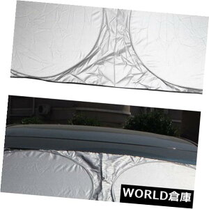 USToCU[ tgAEChV[hJ[EBhE܂肽ݎVF[hV[hJo[oCU[UVĂ~ Front Rear Windshield Car Window Foldable Shade Shield Cover Visor UV Sunscreen