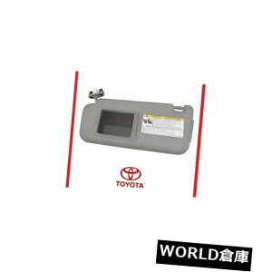 USToCU[ 2012N-2014g^nChOEM GREYVhCo[̃oCU[vt̓Ă~߃oCU[ 2012 -2014 TOYOTA HIGHLANDER OEM GRAY NEW DRIVERS SIDE SUN VISOR WITH VISOR LAMP