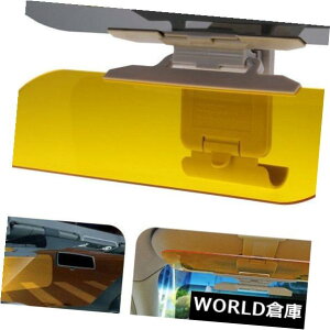 USToCU[ ԗpUV΍OAf[amp; A iCgrWjo[Ttbv_EV[hToCU[ Auto Car UV Anti-Glare Day  Night Vision Universal Flip Down Shield Sun Visor