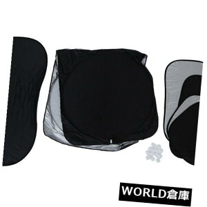 USToCU[ 6ZbgPCSԂ̑V[h悯tgKXTChobNoCU[Jo[S I 8 O 6 Set of 6 PCS Car Window Shield Sun Shade Windscreen Side Back Visor Cover S I8O6