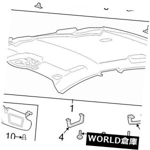 USToCU[ VtH[hOEM LH̍̃hCo[SUN VISOR 2013-16 FUSIONDS7Z5404105DB NEW GENUINE FORD OEM LH LEFT DRIVER SIDE SUN VISOR 2013-16 FUSION #DS7Z5404105DB