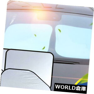USToCU[ 6{̐܂肽ݎԂ̃tgKX̃tgKX̓悯̔˃ubNJo[oCU[ 6Pcs Foldable Car Windshield Windscreen Sun Shade Reflective Block Cover Visor