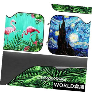 USToCU[ Ԃ̓悯̑OĂ~߂̒fMނ̗p̉ẴKXJo[ Thick Car Sunshade Front Sunscreen Heat Insulation Cooling Summer Glass Cover