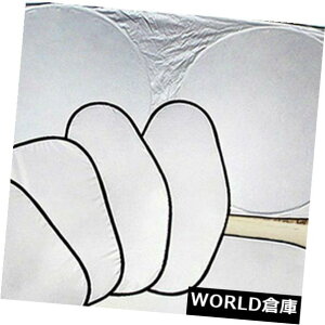 USToCU[ 6PCSԂ̓悯̕hKX̃oCU[Jo[O㕔̎OیFA 6PCS Car Sunshade Windshield Visor Cover Front Rear Window UV Protection FA