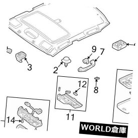 USサンバイザー 真新しいマツダOEMサンバイザー＃BL8E-69-270B- 03 BRAND NEW GENUINE MAZDA OEM SUN VISOR #BL8E-69-270B-03