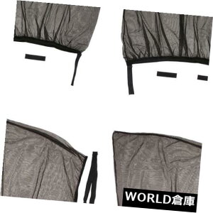 USToCU[ 4×TChEBhEUVveN^[Jo[fMJ[e105×52 cm 4x Side Window UV Protector Cover Heat Insulation Curtain 105x52cm