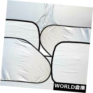 USToCU[ 6{/ZbgԂ̑̓悯̐܂ݎhtV[hubNJo[EJ 6pcs/set Car Window Sun Shade Foldable Windshield Full Shield Block Cover EJ