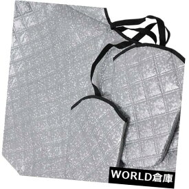 USサンバイザー 車のフロントガラスカバー日よけ雪の霜ダストミラープロテクター Car Windscreen Windshield Cover Sun Shade Snow Frost Dust Mirror Protector