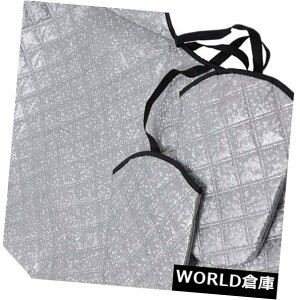 USToCU[ Ԃ̃tgKXJo[悯̑_Xg~[veN^[ Car Windscreen Windshield Cover Sun Shade Snow Frost Dust Mirror Protector