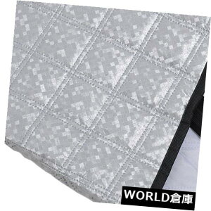 USToCU[ h~[̕ی쑕utĂԂ̃tgKX̐̓̕X̑Jo[ Car Windshield Snow Sun Ice Frost Cover with Mirror Protector Waterproof