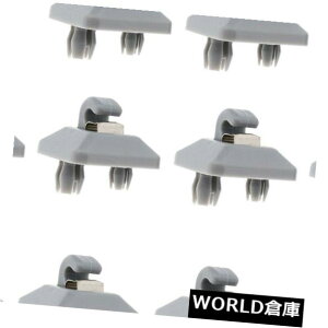 USToCU[ AEfBB6 B7 A4L Q5 A7̂߂10{̊DF̎Ԃ̃ToCU[tbNNbviCz_[ 10pcs Grey Car Sun Visor Hook Clip Nylon Holder for Audi B6 B7 A4L Q5 A7