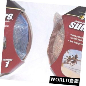 US�T���o�C�U�[ 2������AE Suncutters�T�C�h�V�F�[�h�x�r�[���A�p�b�Z���W���[���b�V���o�C�U�[�T�[�t 2 Auto Expressions AE Suncutters Side Shade Baby Rear Passenger Mesh Visor Surf �y���s�A���i�z