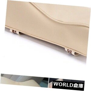 R\[{bNX 1s[Xjo[TPUU[J[A[Xg{bNX}bgR\[pbhNbVJo[x[W 1pc Universal PU Leather Car Armrest Box Mat Console Pad Cushion Cover Beige