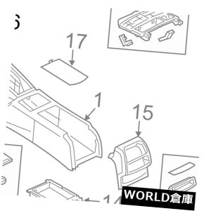 R\[{bNX AEfBOEM 12-18 A6 QuattroR\[ - OʃJo[4G0864261K1NK AUDI OEM 12-18 A6 Quattro Console-Front Cover 4G0864261K1NK