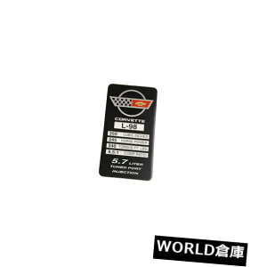 R\[{bNX 1988RxbgR\[GWXybNv[gL98 245HP 1988 Corvette Console Engine Speck Plate L98 245HP