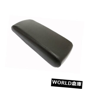 R\[{bNX 08-10NCX[300pubNZ^[R\[WA[XgJo[v Black Center Console Lid Armrest Cover Synthetic Leather For 08-10 Chrysler 300