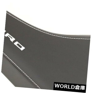 �R���\�[���{�b�N�X 16-18�V�{���[�J�}���t���A�R���\�[���W23494006�u���b�Nw /�J�}�����SOEM GM 16-18 Chevrolet Camaro Floor Console Lid 23494006 Black w/ Camaro Logo OEM GM �y���s�A���i�z