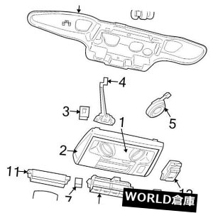 R\[{bNX ^VGENUINE MOPAR OEMR\[uPbg68044032AA BRAND NEW GENUINE MOPAR OEM CONSOLE BRACKET #68044032AA