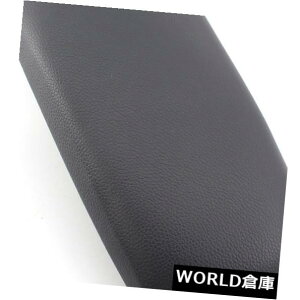 R\[{bNX Audi A3 8P 2003-12 ABSpubNU[A[XgZ^[R\[bhJo[+v[g Black Leather Armrest Center Console Lid Cover +Plate for Audi A3 8P 2003-12 ABS