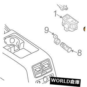 R\[{bNX AEfBOEM 07-10 A6 Quattro CONSOLE-Rg[ lAZu4F1919611NH77 AUDI OEM 07-10 A6 Quattro CONSOLE-Control Assembly 4F1919611NH77