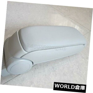 コンソールボックス 1999-2004アウディA6センターレザーグレー用セントラルコンソールアームレスト Central Console Armrest for 1999-2004 Audi A6 Center Leather Gray