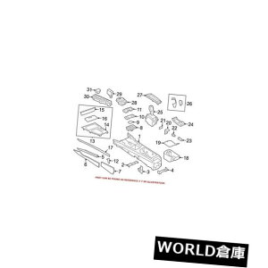 R\[{bNX BMWR\[plpA51169171281 For BMW Genuine Console Panel Rear Left 51169171281