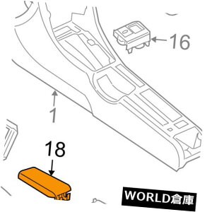 �R���\�[���{�b�N�X �A�E�f�BOEM 04-08 A4 Quattro�R���\�[�� - �A�[�����X t�h�A�ӂ��J�o�[�g�b�v4B0864245AL73G AUDI OEM 04-08 A4 Quattro Console-Armrest Door Lid Cover Top 4B0864245AL73G �y���s�A���i�z