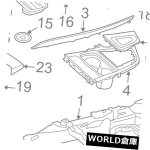 �R���\�[���{�b�N�X BMW OEM 12-16 328i�Z���^�[�R���\�[�� - �A�[�����X�g t�J�o�[51169235432 BMW OEM 12-16 328i Center Console-Armrest Cover 51169235432 �y���s�A���i�z