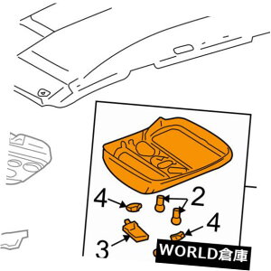 コンソールボックス トヨタOEM 05-06ツンドラオーバーヘッドルーフコンソールアッシー636500C061E1 TOYOTA OEM 05-06 Tundra Overhead Roof Console-Assy 636500C061E1