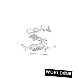 R\[{bNX BMWR\[plpA51169128811 For BMW Genuine Console Panel Rear Left 51169128811