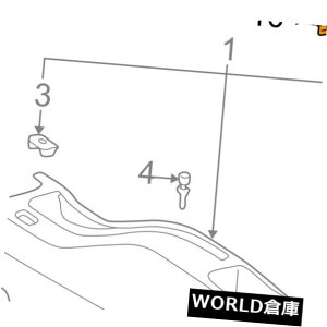 �R���\�[���{�b�N�X �g���^OEM 01-02�J���[���R���\�[���A�[���`�F�A t�t�^�J�o�[�g�b�v5890502050C0 TOYOTA OEM 01-02 Corolla Console-Armrest Lid Cover Top 5890502050C0 �y���s�A���i�z