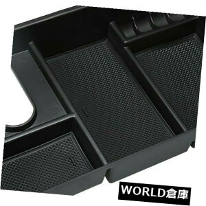 コンソールボックス トヨタツンドラ2014-2017センターコンソール収納アームレストオーガナイザーボックストレイ用 For Toyota Tundra 2014-2017 Center Console Storage Armrest Organizer Box Tray