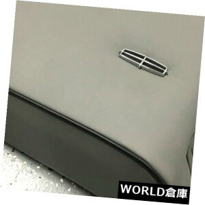 �R���\�[���{�b�N�X 2007�����J�[���}�[�NLT - �Z���^�[�R���\�[�����[�R���p�[�g�����g���U�[���b�h�J�o�[�A�O���[ 2007 Lincoln Mark LT -Center Console Storage Compartment Leather Lid Cover Gray �y���s�A���i