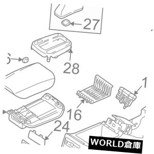 �R���\�[���{�b�N�X �{���{OEM 99-06 S80�t�����g�Z���^�[�R���\�[���L���b�v9192937 VOLVO OEM 99-06 S80 Front Center Console-Cap 9192937 �y���s�A���i�z