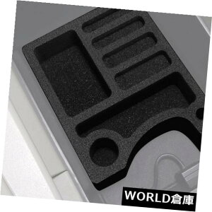 R\[{bNX Acura MDX 2007-2013Z^[R\[ubNhI[KiCU[CT[gɃtBbg Fits Acura MDX 2007-2013 Center Console Black Waterproof Organizer Inserts