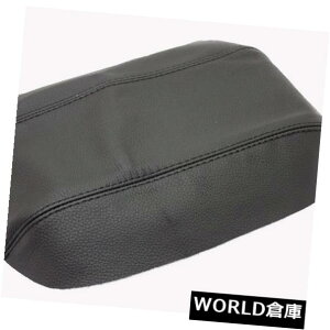 �R���\�[���{�b�N�X 06-11�z���_�V�r�b�N�u���b�N�̃r�j�[�����X�L���R���\�[���A�[�����X�g�J�o�[ Vinyl Skin Console Armrest Cover for 06-11 Honda Civic Black �y���s�A���i�z