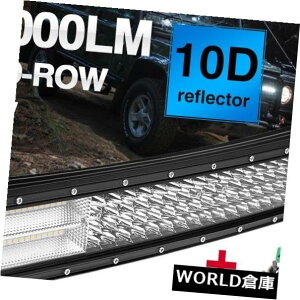 LEDCgo[ 10D 22 "1200WJ[uLED[NCgo[X|bgtbhR{r[+COn[lX 10D 22" 1200W CURVED LED WORK LIGHT BAR SPOT FLOOD COMBO BEAM + Wiring Harness