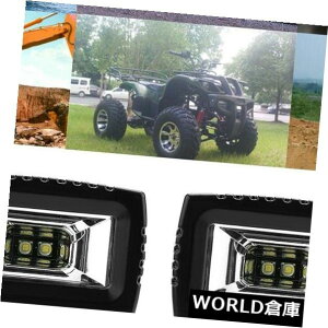 LEDCgo[ ATV UTV SUVgbN{[gpHvIt2{20W^LEDCgo[ 2pcs 20W Flood LED Light Bar Off Road Fog Lamp for ATV UTV SUV Truck Boat
