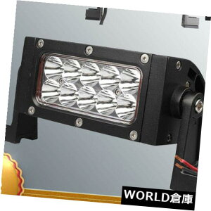 LEDCgo[ 1X 6.8 "30W LED[NCgo[X|bghCrOvIt[hgbN{[g 1X 6.8" 30W LED Work Light Bar Double Row Spot Driving Lamp Offroad Truck Boat