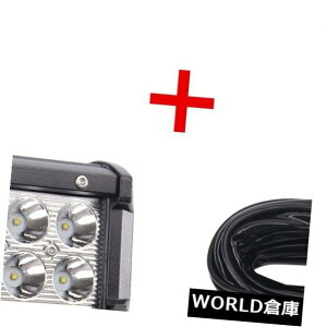 LEDCgo[ 20C`126WN[LEDCgo[R{W[vgbNSUVi18WX|bg+C[n[lXtj 20inch 126W Cree LED Light Bar Combo Jeep Truck SUV with 18W Spot+ Wire Harness