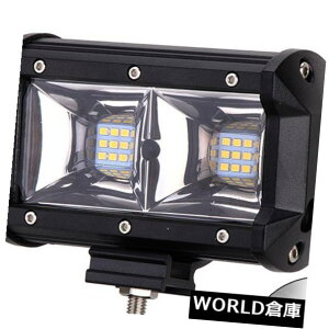 LEDCgo[ 5 "54WꂽCgo[̎ďy|bhIt[h^]̖̍邳 5" 54W White Led Light Bar Work Light Pods Offroad Driving Fog High Brightness