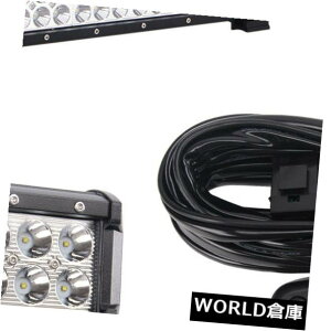 LEDCgo[ 288W 44C`N[LED[NCgo[R{+ 2X 18WN[|bhv+COn[lX 288W 44inch CREE LED Work Light Bar Combo+2X 18W Cree Pods Lamp+Wiring Harness