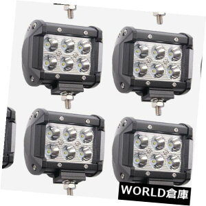 LEDCgo[ 20X 4 "W[vIt[hgbNX|bg|bhIP67 12V24Vp18WN[LED[NCgo[ 20X 4'' 18W CREE LED Work Light Bar For Jeep Offroad Truck Spot Pods IP67 12V24V