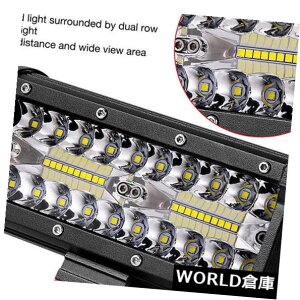 LEDCgo[ 7C`120bgledƃCgo[^X|bgr[It[h4bgsuvhCrOtHOvz 7inch 120W LED Work Light Bar Flood Spot Beam Offroad 4WD SUV Driving Fog Lamp Z