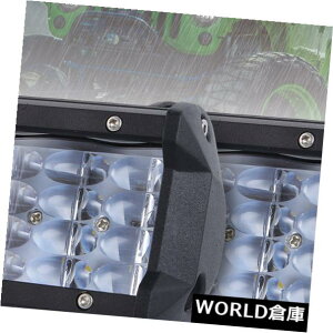 LEDCgo[ 2×4C`LED[NCgo[216W 21600LMX|bgR{gvs쓮v 2x 4 inch LED Work Light Bar 216W 21600LM Spot Combo Triple Row Driving Lamps
